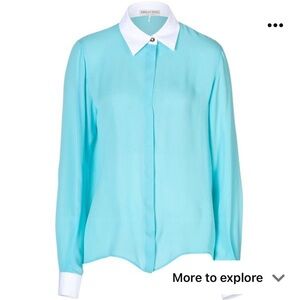 Emilio Pucci women’s button down blouse size 10 NWOT